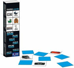 HUCH! cartas juego memoria - juguete educativo aprender las horas