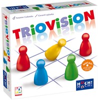 HUCH! Triovision juego de mesa - juego de lógica desafiante para niños y adultos