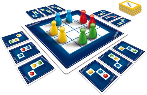 HUCH! Triovision juego de mesa - juego de lógica desafiante para niños y adultos-2