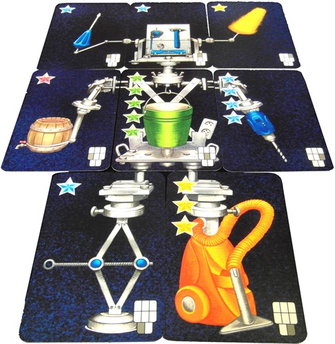 HOT Exclusive Robot-X juego de cartas - construye tu propio robot juego de estrategia-2