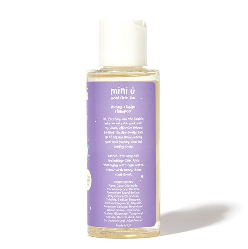 Mini U kit de viaje champú acondicionador gel cabello-cuerpo niños
