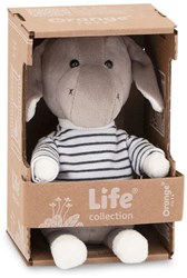 Orange Toys burro peluche juguete educativo multicolor cartón