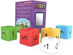 HOT Exclusive Blocky juego de dados - juego familiar para niños y adultos