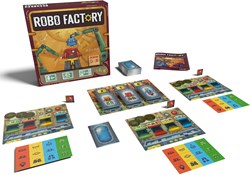 HOT Exclusive Robo Factory - Juego de mesa estrategia robots para niños 8+