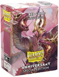 Asmodee sleeves Dragon Shield Matte Dual Granada & Oro 100 cartas TCG