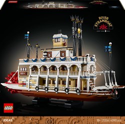 LEGO River Steamboat set de construcción - barco de juego creativo para niños