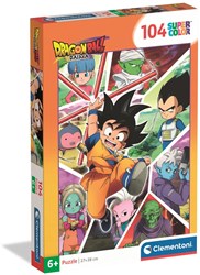 Clementoni puzzle Dragon Ball Daima 104 piezas cartón colorido