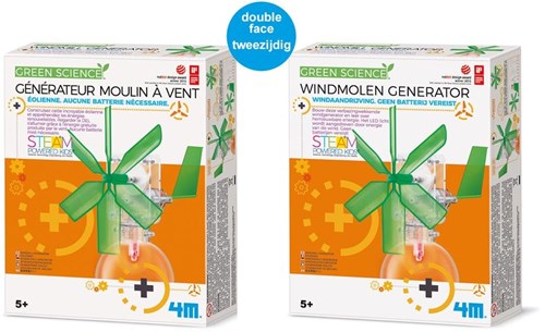 4M Generador de molino de viento - juguete educativo para niños-2