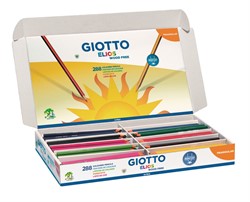 Giotto Giotto Elios Wood Free - Schoolpack Of 288 Colouring Pencils