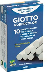 Mercurius tiza blanca sin polvo tiza escolar 10 piezas