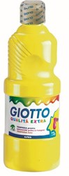 Giotto témpera amarilla - Extra Quality 500ml pintura creativa niños