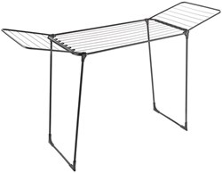 Metaltex tendedero Hydra Plus 18 metros negro mate secador de ropa