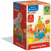 Clementoni oso balanza Montessori - juguete educativo desde 18 meses