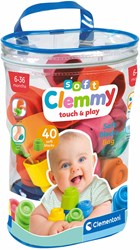 Clementoni Soft Clemmy bloques de construcción - 40 bloques suaves para bebés