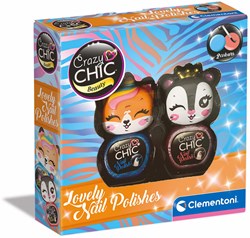 Clementoni Crazy Chic set de esmalte de uñas - juguete de esmalte para niños
