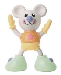 Tolo Baby Clip on Friends Ratón - Figura de juego pastel Pastel