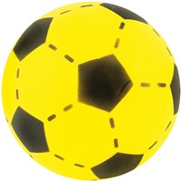 Pelota blanda de espuma amarilla - juguete de 20 cm para interior y exterior-3