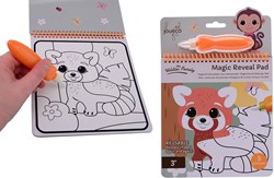 Johntoy bloc de colorear The Wildies Family bloc de dibujo mágico papel blanco