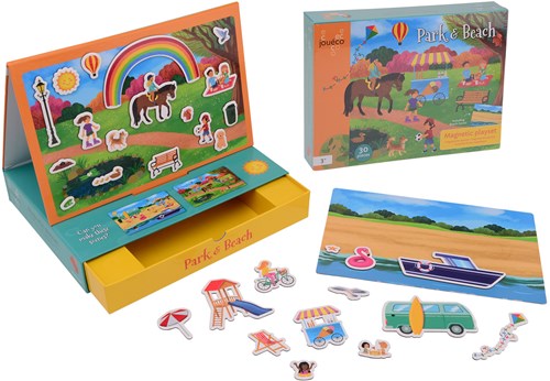 Jouéco juguete educativo magnético - Set de juego magnético para niños