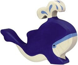 Holztiger Blauwe Walvis