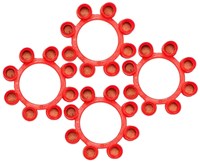 Wicke anillos fulminantes juguete 8 tiros - 12 anillos - para pistola revólver-2