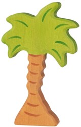 Holztiger Palmboom