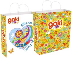 Goki bolsa de transporte bolsa de juguetes multicolor para niños