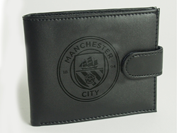 Team Merchandise Billetera con Clip de Cuero