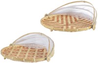 Foodcover bamboe fsc  Ø35x22cm