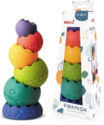 Mom's Care juguete sensorial gran pirámide pastel educativo