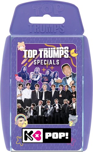 Winning Moves juego de cartas K POP Top Trumps - Juego K-pop para fans