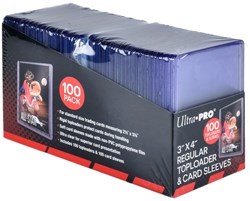 Ultra Pro protección de cartas Toploaders y fundas 3x4 pulgadas 100 unidades
