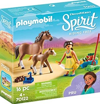 Playmobil Pru with Horse and Foal figura de construcción