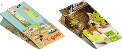 Goki bolsa de papel juguete Holztiger - colorida y práctica