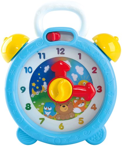 Playgo reloj educativo juguete con música y fondo animado-2