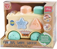Play autobús encajable de formas juguete - juguete educativo motricidad