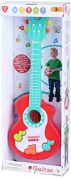 Playgo guitarra de juguete notas musicales roja - guitarra interactiva para niños