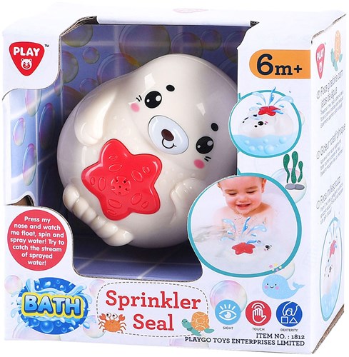 Play juguete de baño foca juguete interactivo de agua para niños