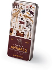 Crocodile Creek puzzle en lata Animales Africanos - 150 piezas