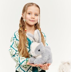 Orange Toys peluche conejo gris 20cm juguete suave para niños