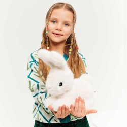 Orange Toys peluche conejo blanco 20cm - juguete de peluche súper suave