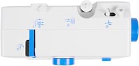 Máquina de coser eléctrica blanca con 14 patrones y accesorios para principiantes-3