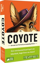 Exploding Kittens juego de cartas Coyote - juego de mesa familiar estratégico