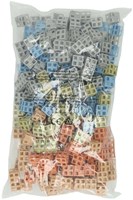 Albatros Hengelsport set de bloques de construcción colores naturales 300 piezas juguete