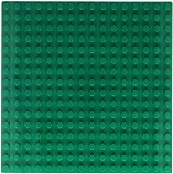 Albatros Hengelsport base de construcción verde 25,5x25,5cm bloques