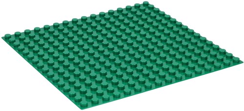Albatros Hengelsport base de construcción verde 25,5x25,5cm bloques-2