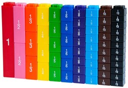 Albatros Hengelsport juguete educativo set bloques de fracciones 60 piezas cartón