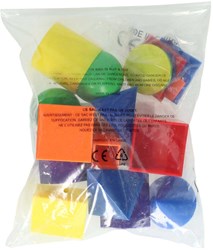 Albatros Hengelsport set de figuras geométricas juguete - 12 piezas educativo colorido