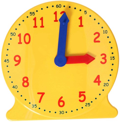 Albatros Hengelsport reloj infantil aprender a leer la hora 30cm multicolor-2