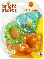 Bright Starts juguete de dentición para bebé - Chill & Teethe - multicolor
